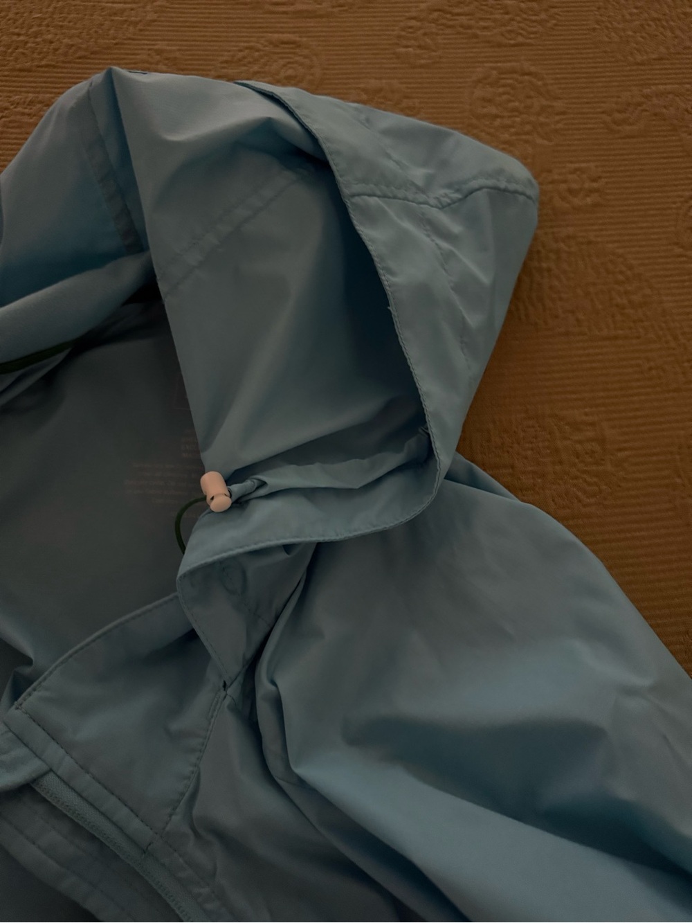 L.L.Bean Light Blue Women's Rain Jacket - Picture 3 of 5